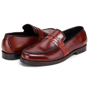 Penny Loafers - Cognac