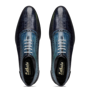 Oxford Sneakers- Croc Navy