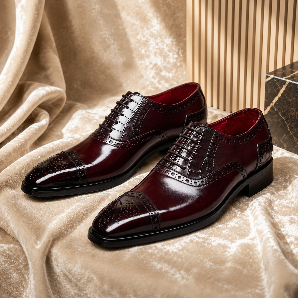 How to Style Burgundy Dress Shoes Like a Gentleman