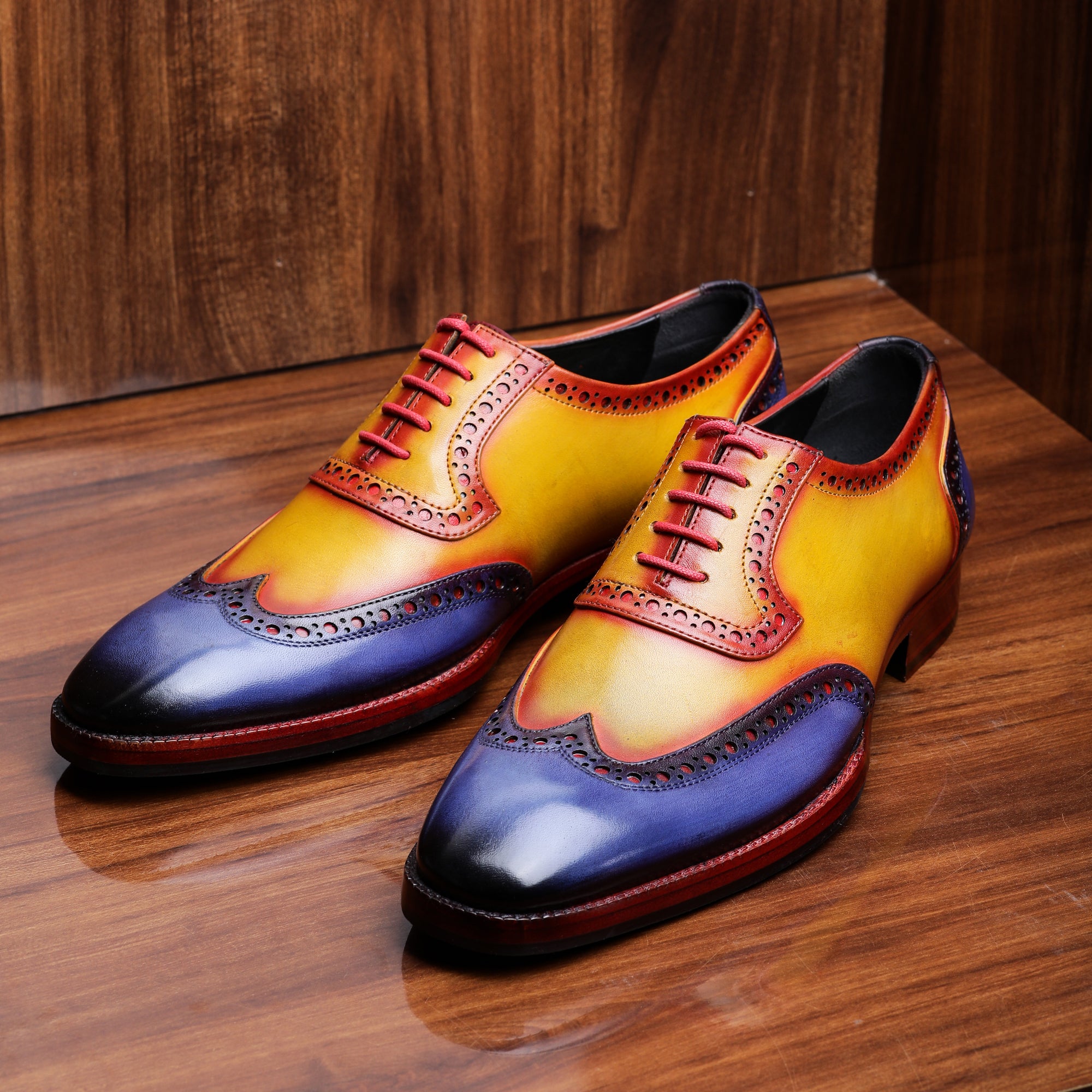 Yellow Dress Orange Dress Blue Shoes Wingtip Brogue Oxford-Tan Navy Wedding Shoes Lethato Yellow Dress Orange Dress Blue Shoes Wingtip Brogue Oxford-Tan Navy Wedding Shoes Lethato
