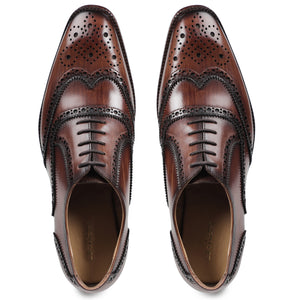 Wingtip Brogue Oxford - Wooden