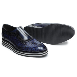 Slip On Sneakers- Crocs Navy