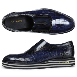 Slip On Sneakers- Crocs Navy