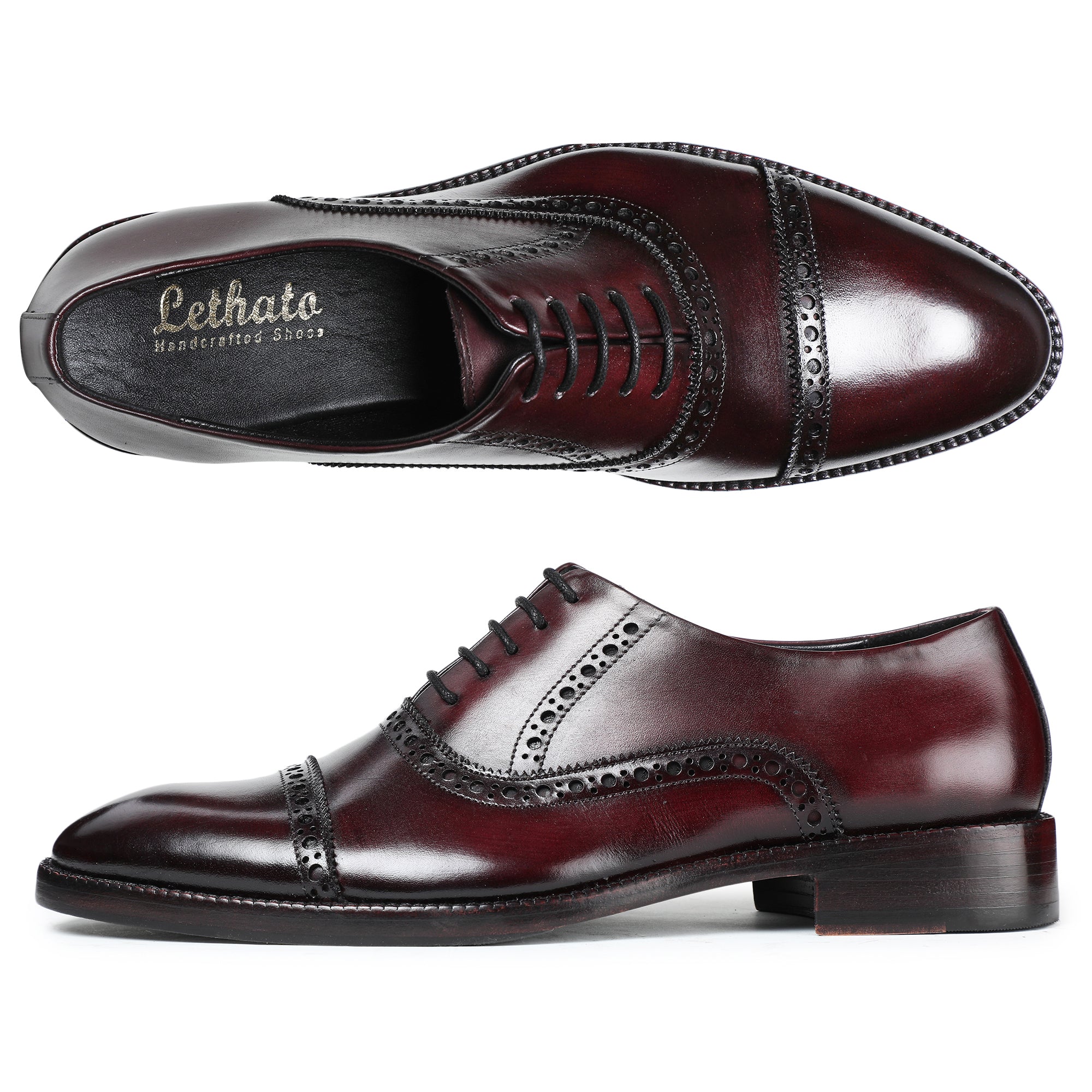 burgundy oxford dress shoes Men's Burgundy Oxfords & Derby Shoes