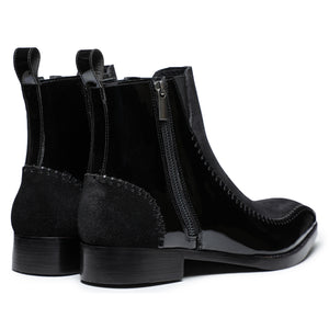 Driver Zipper Boots - Black