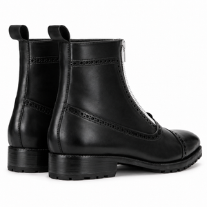 Zipper Boots - Black