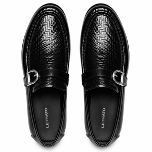 Single Strap Loafers - Black