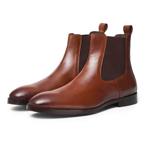 Mens Chelsea Boots- Tan