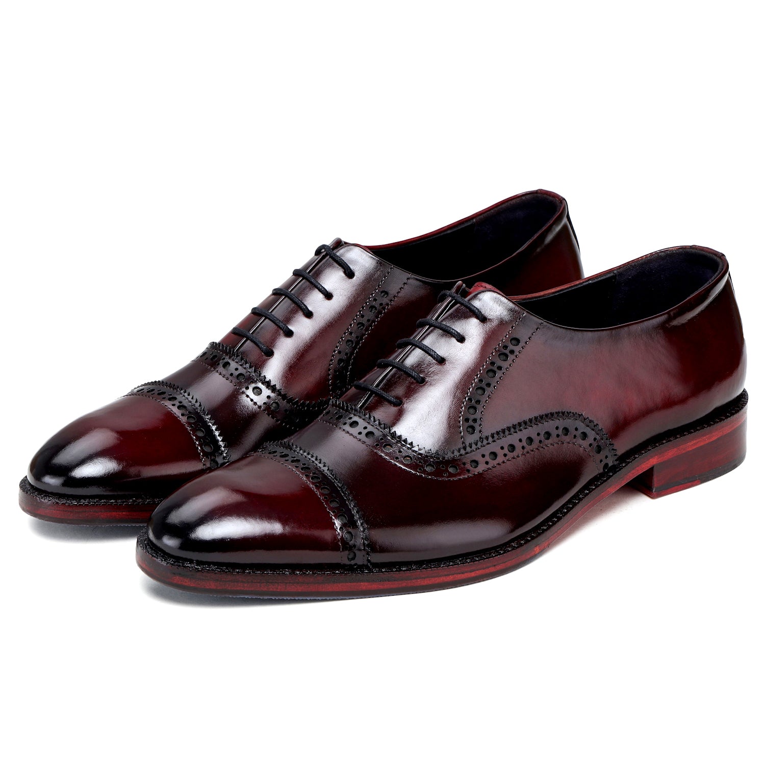 Oxford hot sale oxblood shoes