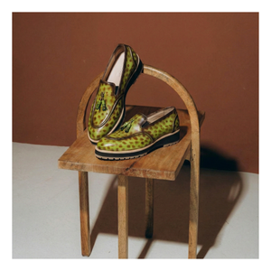 Mocassins à pampilles classiques - Verts