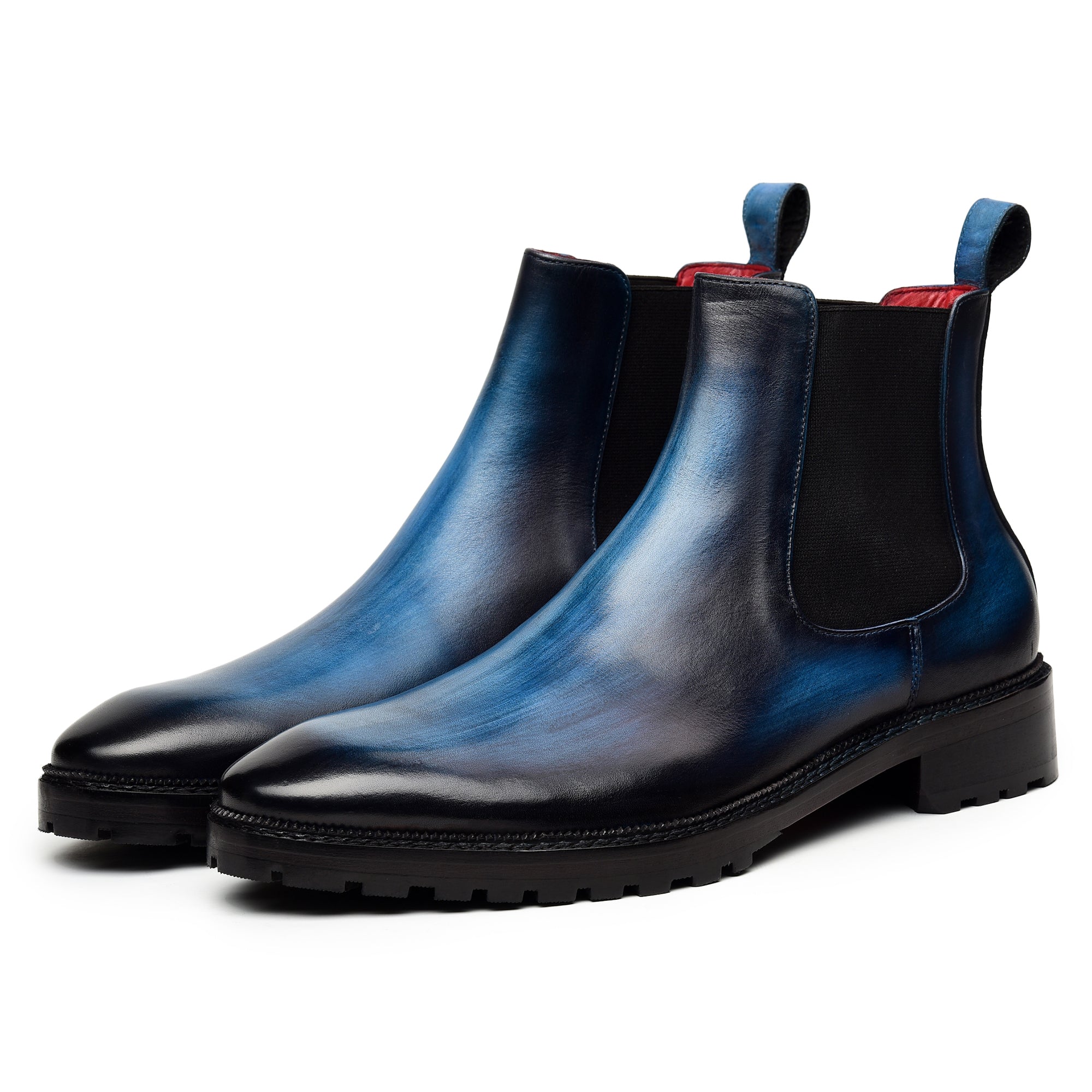 Mens Chelsea Boots- Navy : Lethato Mens Chelsea Boots- Navy : Lethato