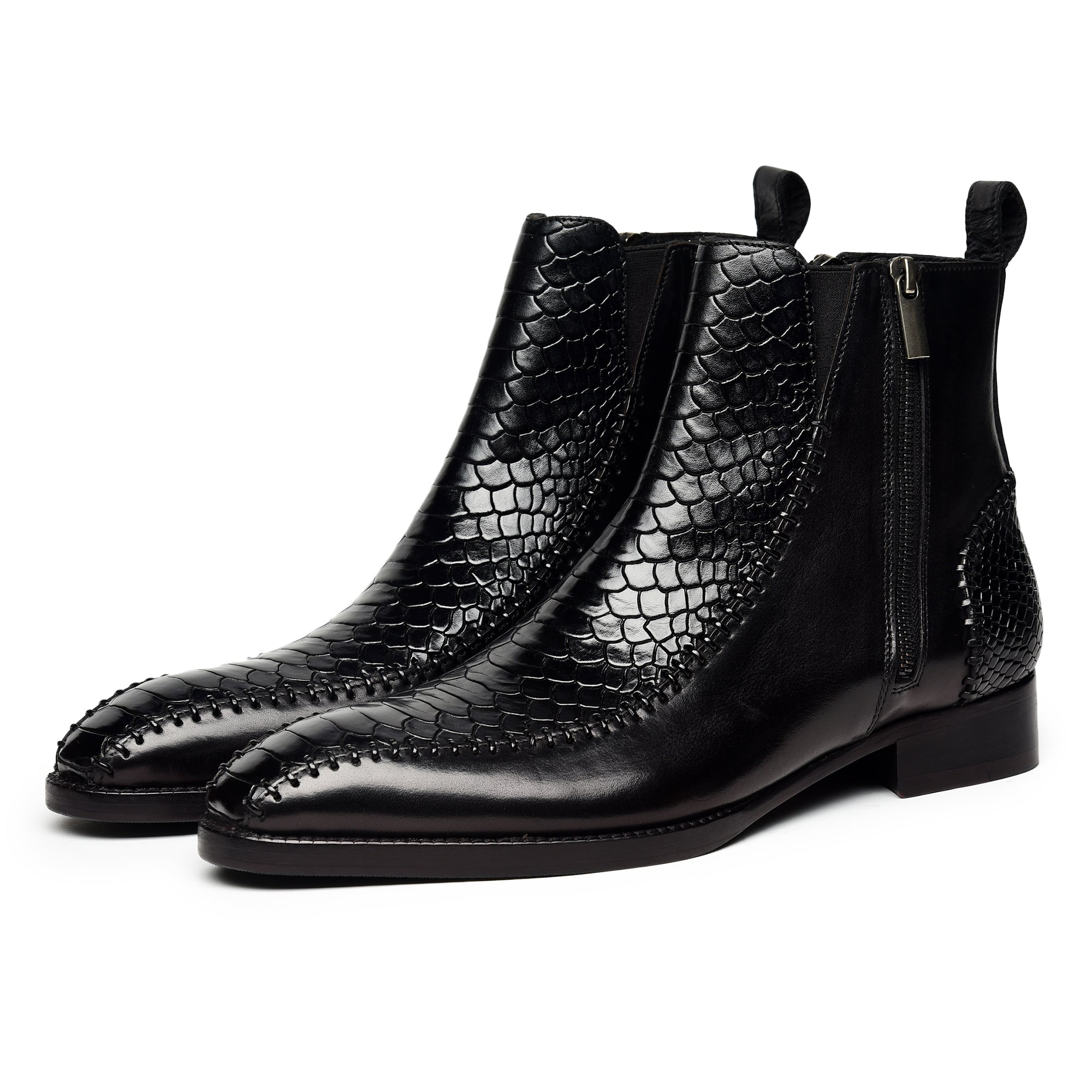 italian leather dress boots Assimi Brown Italian Leather Boots, Best Dress Boots for Men
