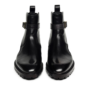 Jodhpur Boots- Croc Black