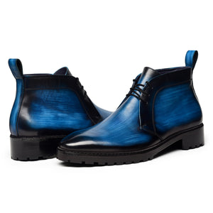 Classic Chukka Boots- Navy