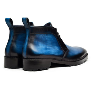 Classic Chukka Boots- Navy