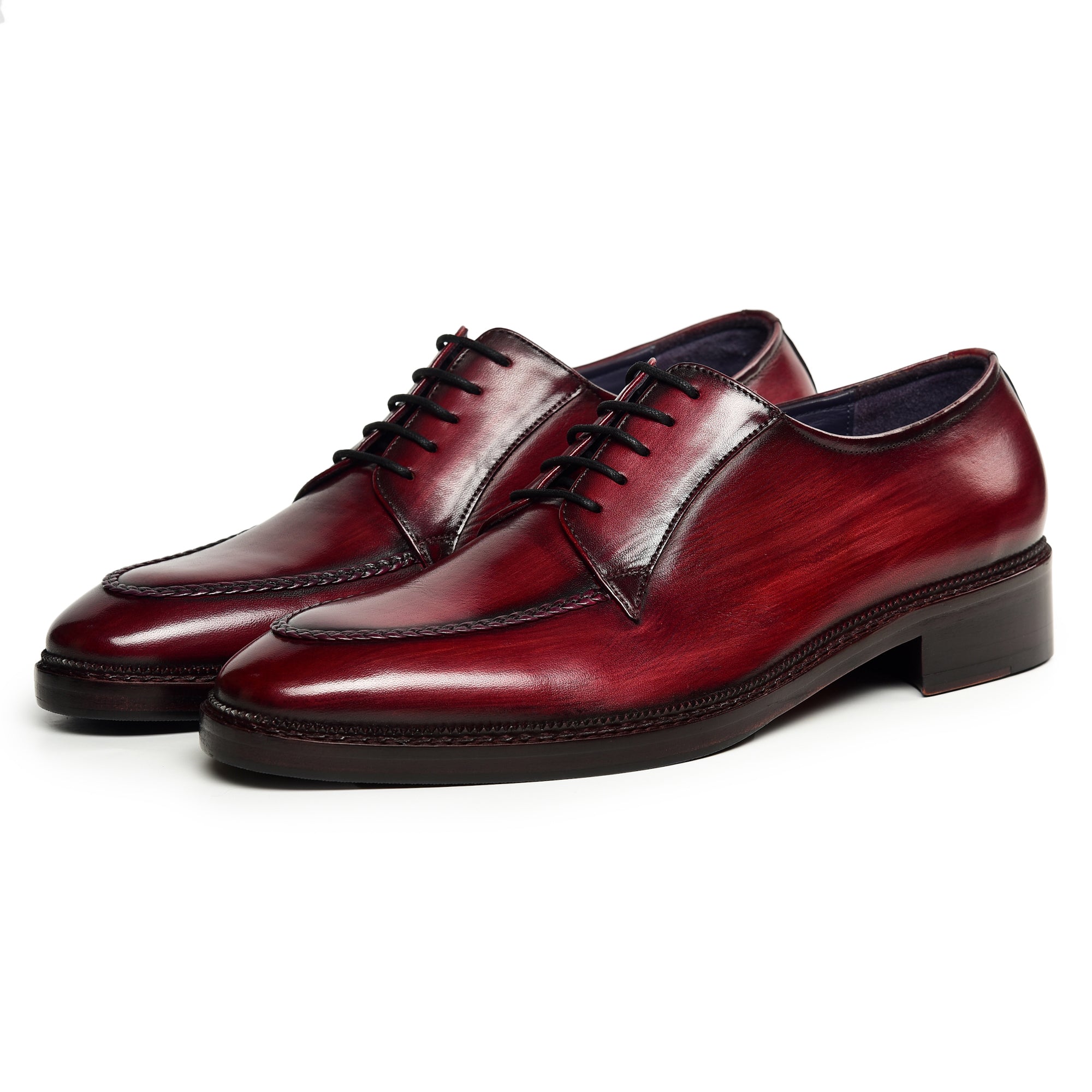 Comfort Derby Shoes - Wine Red | Lethato STANDARD / US 13.5-14 / UK 13 / Wine Red Comfort Derby Shoes - Wine Red | Lethato STANDARD / US 13.5-14 / UK 13 / Wine Red