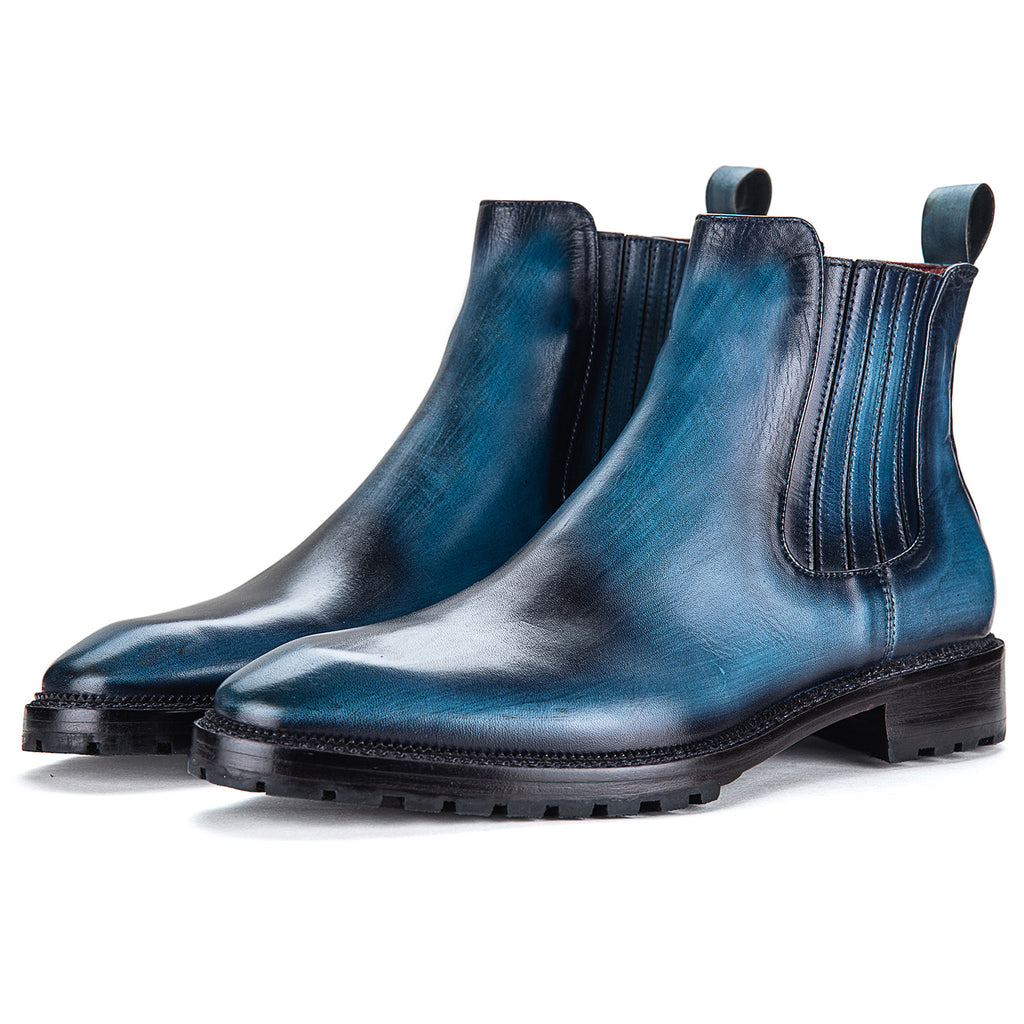 Chelsea Boots- Navy - Main Image