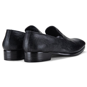 Venetian Loafers - Python Black