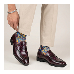 Penny Loafers - Purple