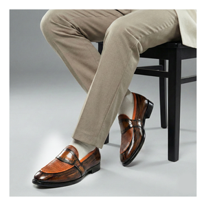 Saddle Loafers - Brown