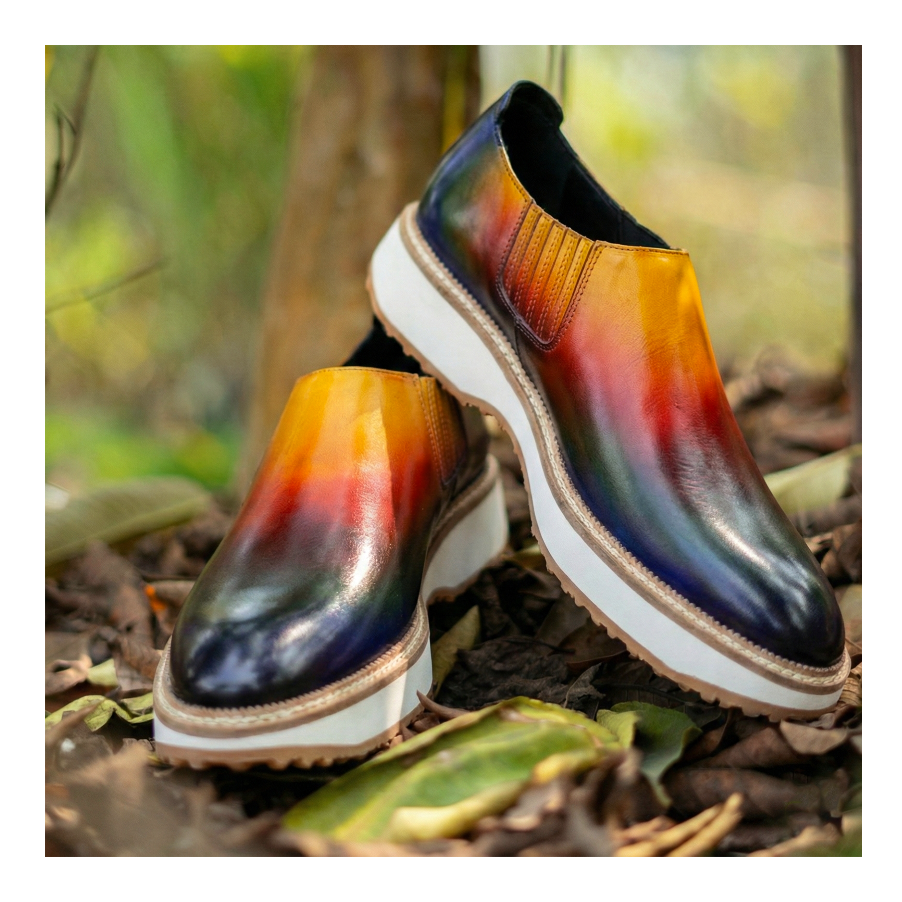 slip on dress sneakers Slip On Sneakers- Multicolor