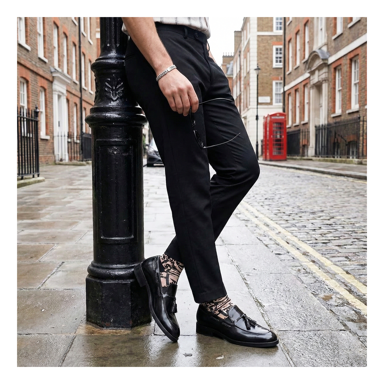 Tassel Loafers - Black