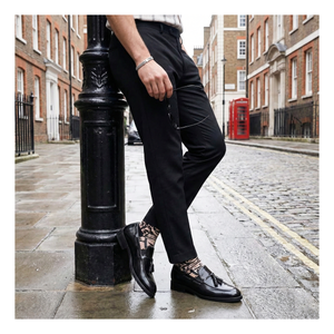 Mocassins à pampilles - Noirs