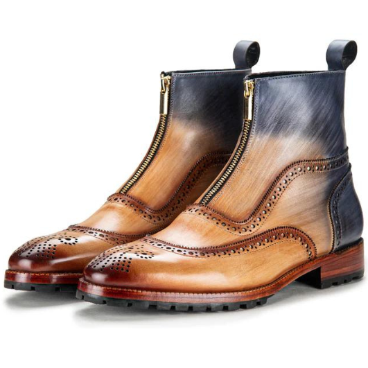 【OJOS】Nylon Folding Leather Boots 2colors Icon Elsinore 2 CE Boots | JPCycles.com