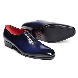Wholecut Oxfords - Navy Blue