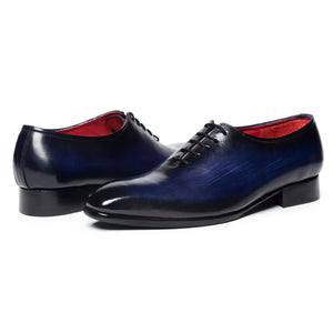 Wholecut Oxfords - Navy Blue