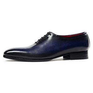 Wholecut Oxfords - Navy Blue