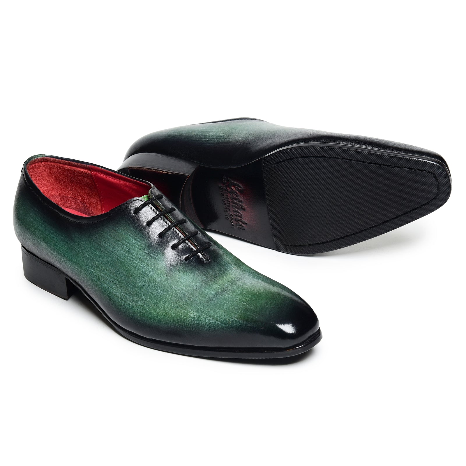 Wholecut Oxfords - Green