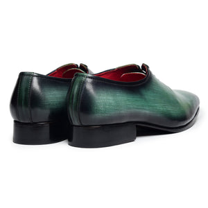Wholecut Oxfords - Green