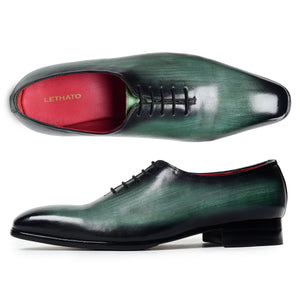 Wholecut Oxfords - Green