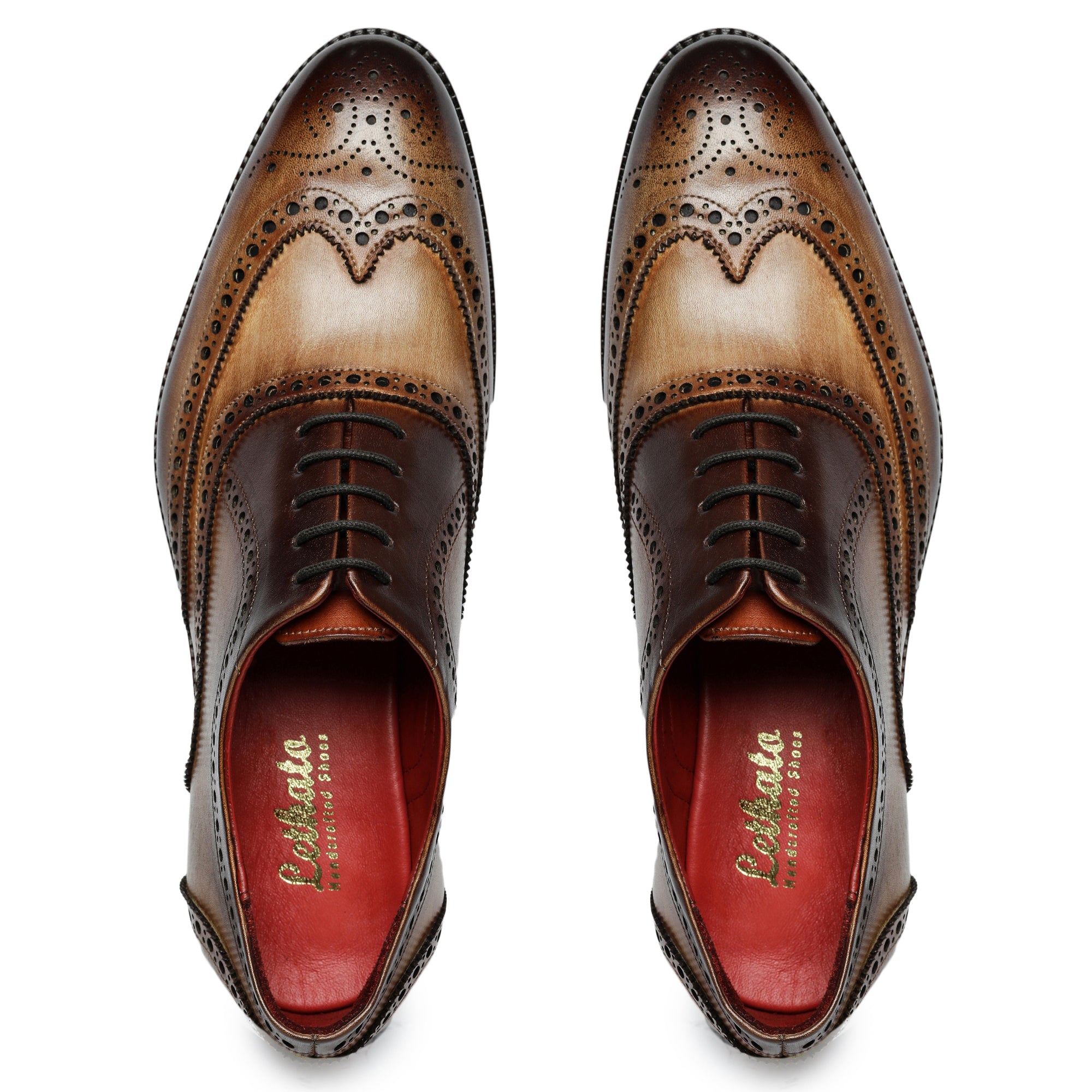 Wingtip Brogue Oxford- Brown | Wingtip Shoes