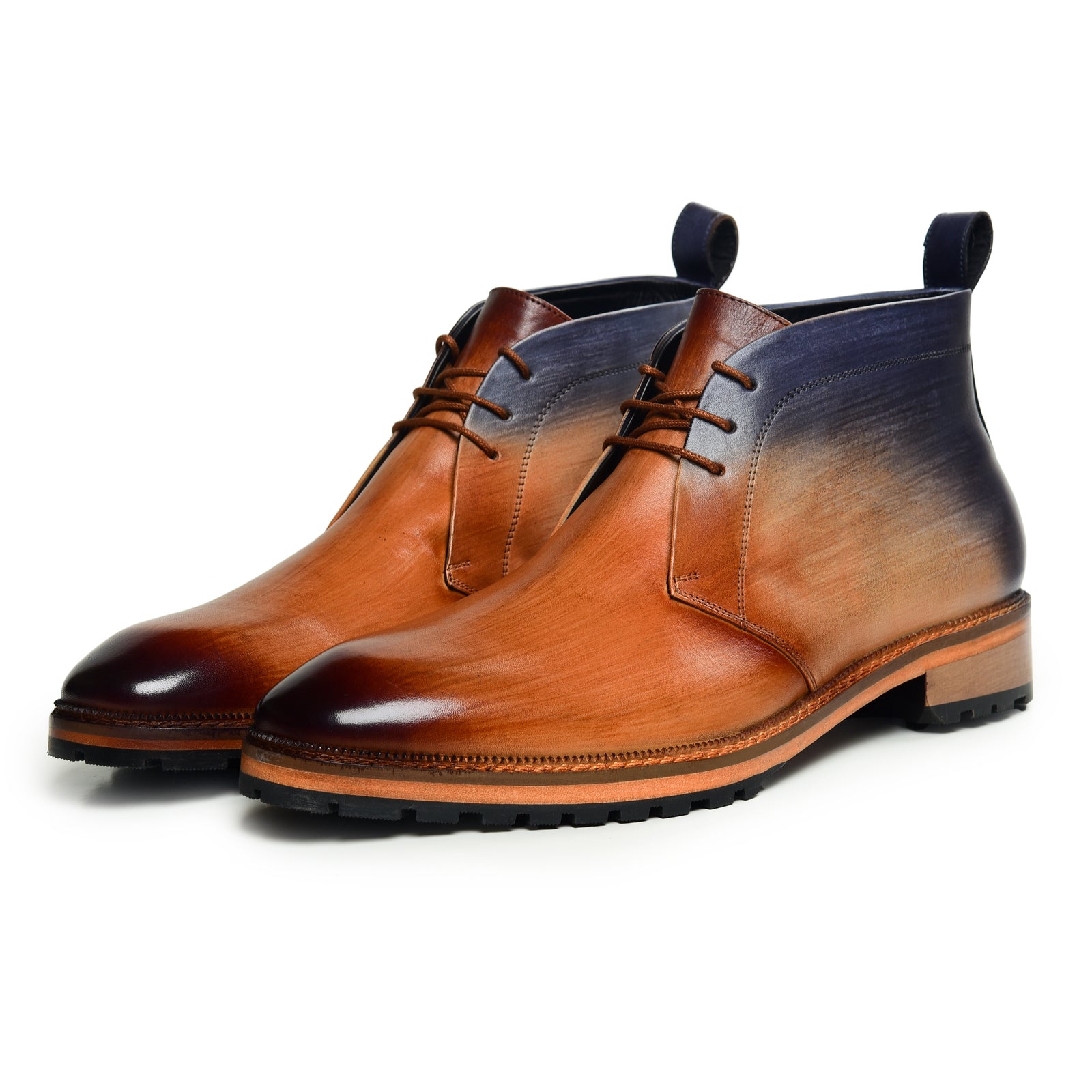 Klassische Chukka-Stiefeletten - Hellbraun