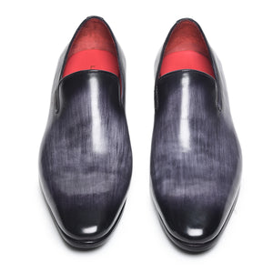 Venezianische Slipper – Lackschwarz
