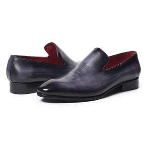 Venezianische Slipper – Lackschwarz