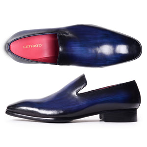Venetian Loafers - Navy