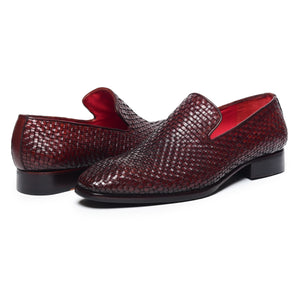 Woven Loafers - Brown