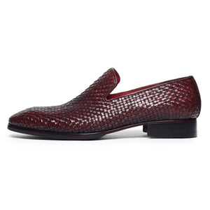 Woven Loafers - Brown