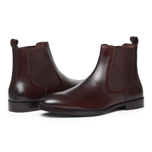 Mens Chelsea Boots- Dark Brown
