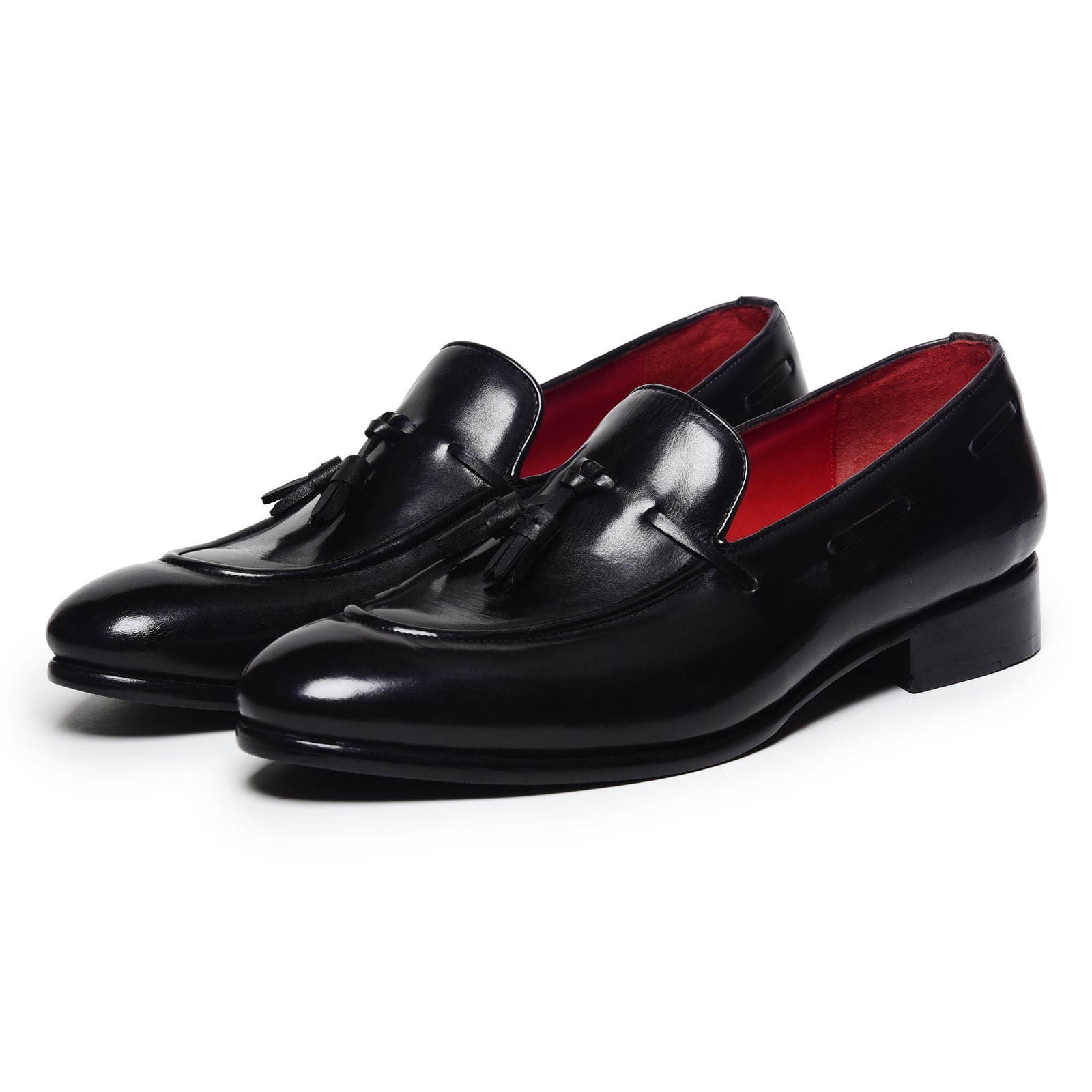 Quasten-Loafer - Schwarz