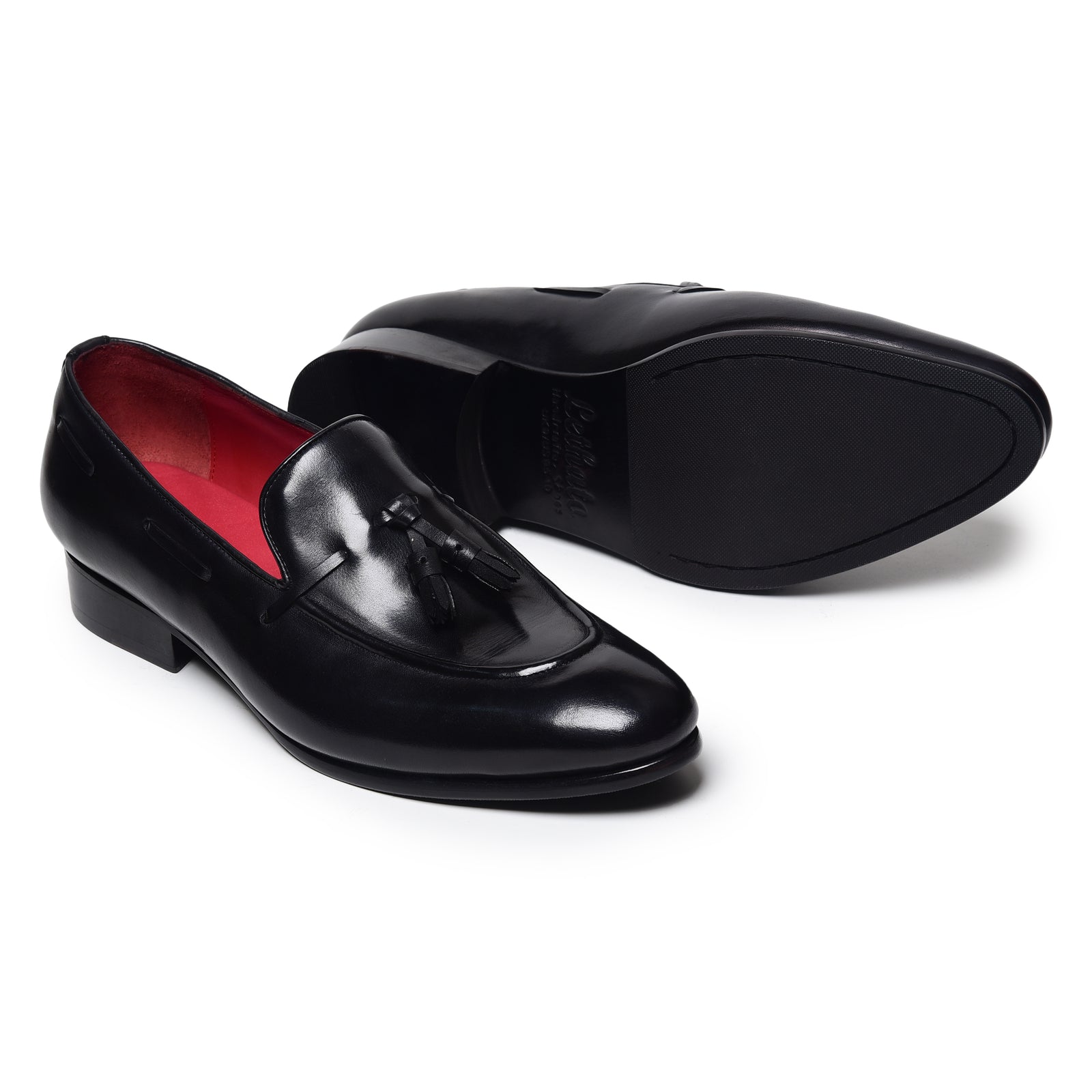 Quasten-Loafer - Schwarz