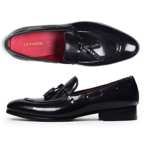 Tassel Loafer - Black