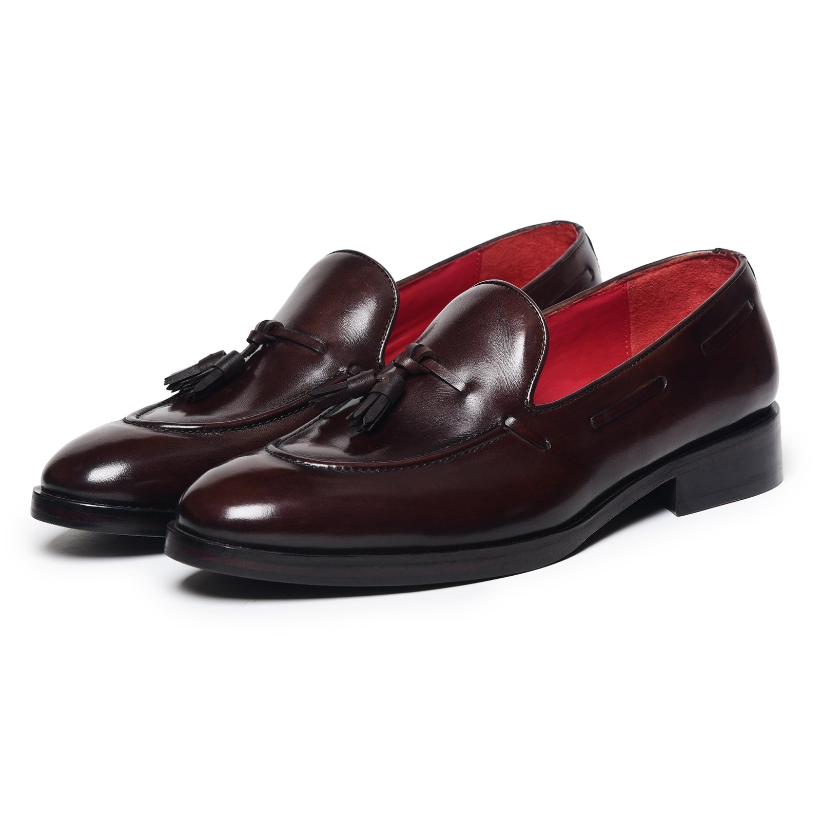 Quasten-Loafer - Schwarz