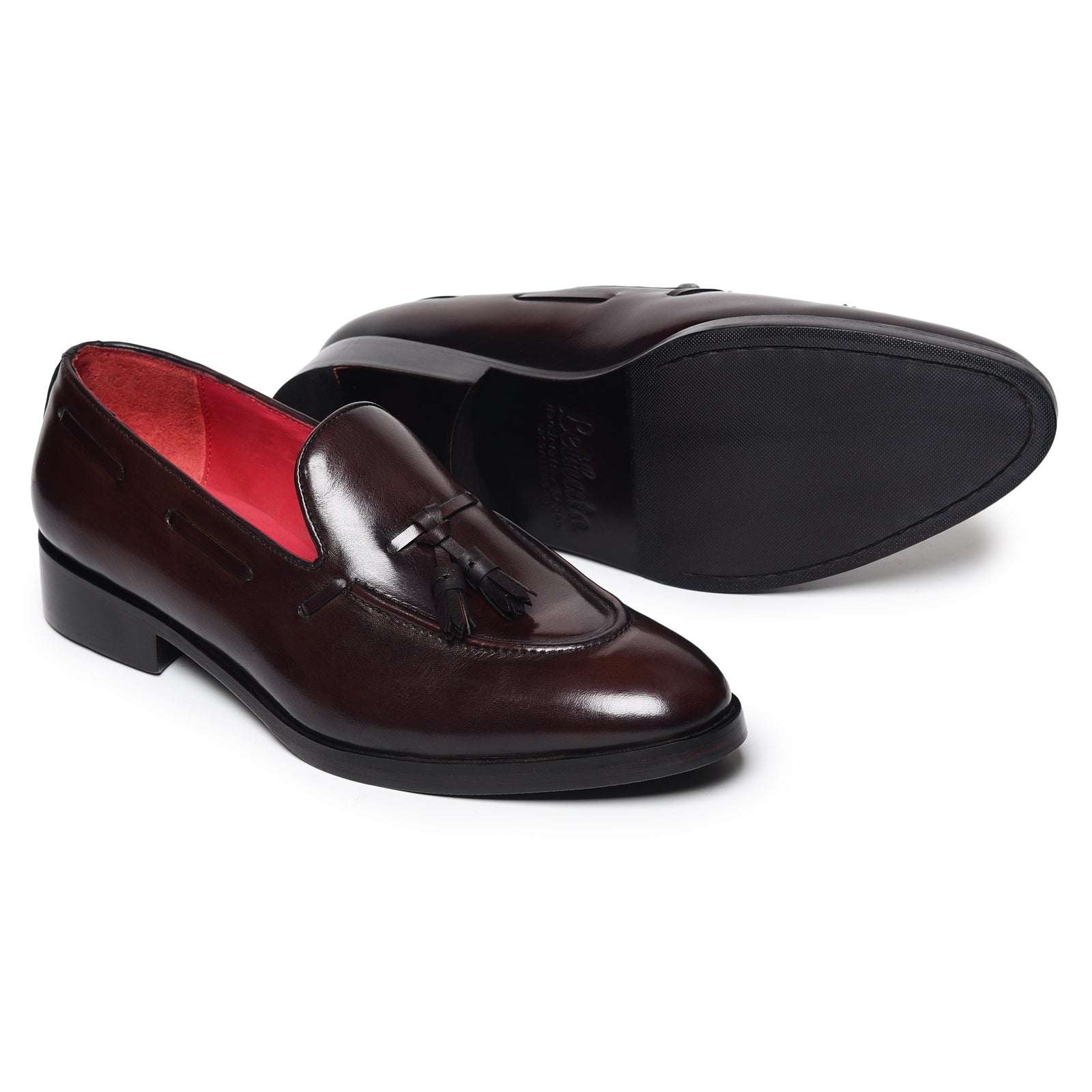 Quasten-Loafer - Schwarz