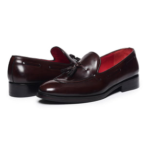 Tassel Loafers - Brown