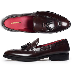 Tassel Loafers - Brown