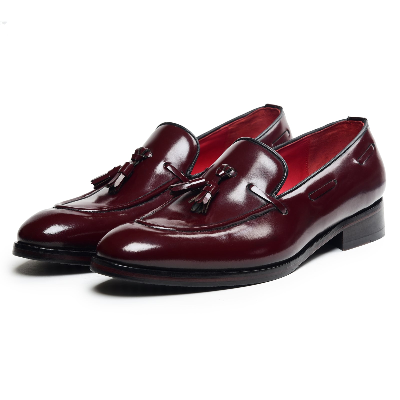 Tassel Loafers - Burgundy